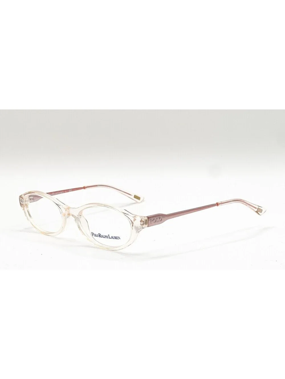 Polo Ralph Lauren 8515 1015 Transparent Pink Authentic Eyeglass Frames 47-16
